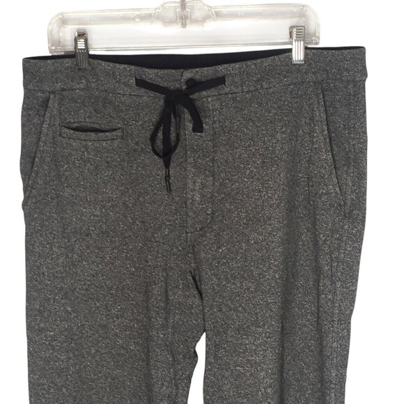 Lululemon Jogger Pants Mens 36 Gray Heather Drawstring Cuffed Athletic Pockets - Picture 13 of 15